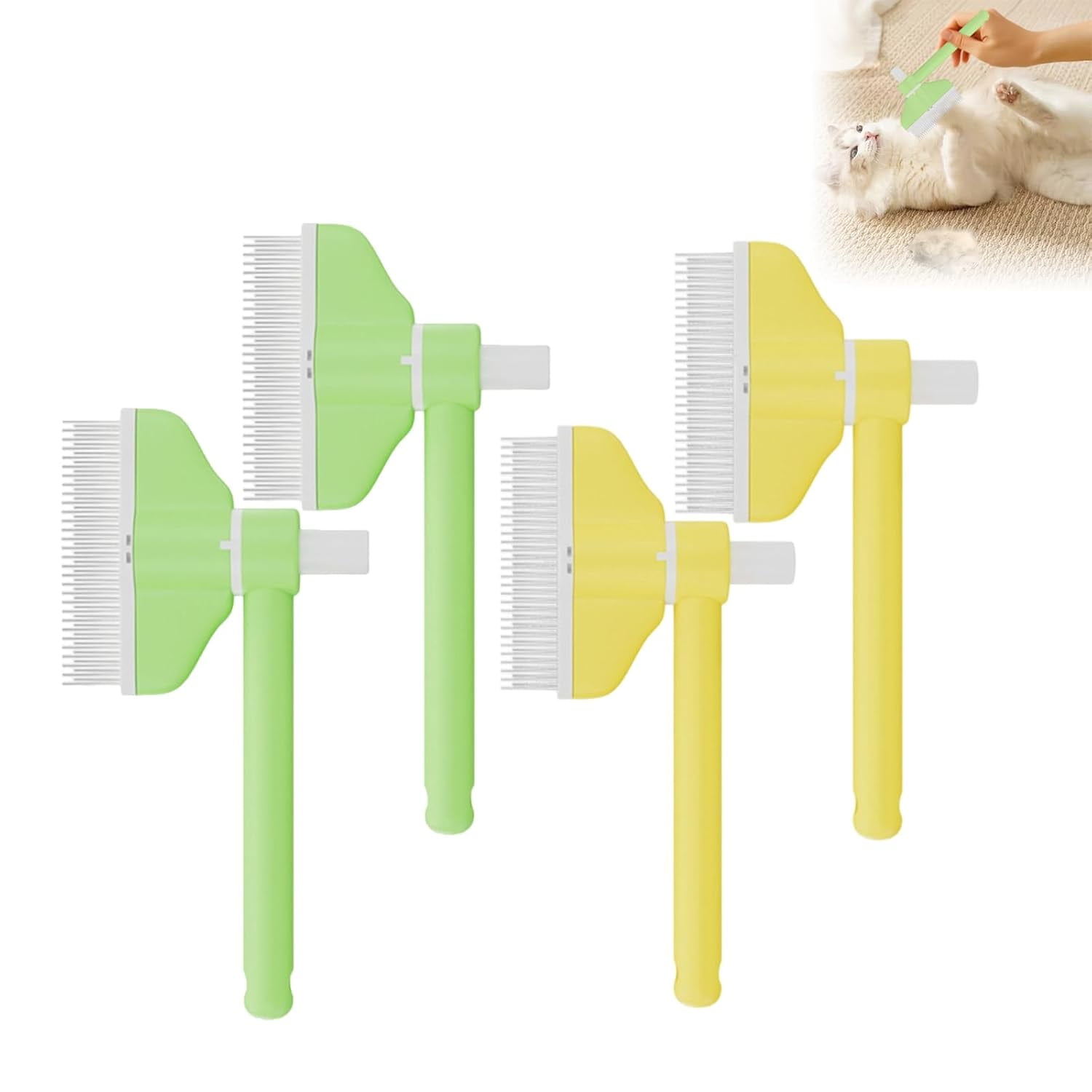 Picture Idea: Flea Comb For Cats Dogs 3Pcs Flea Combs For Shedding