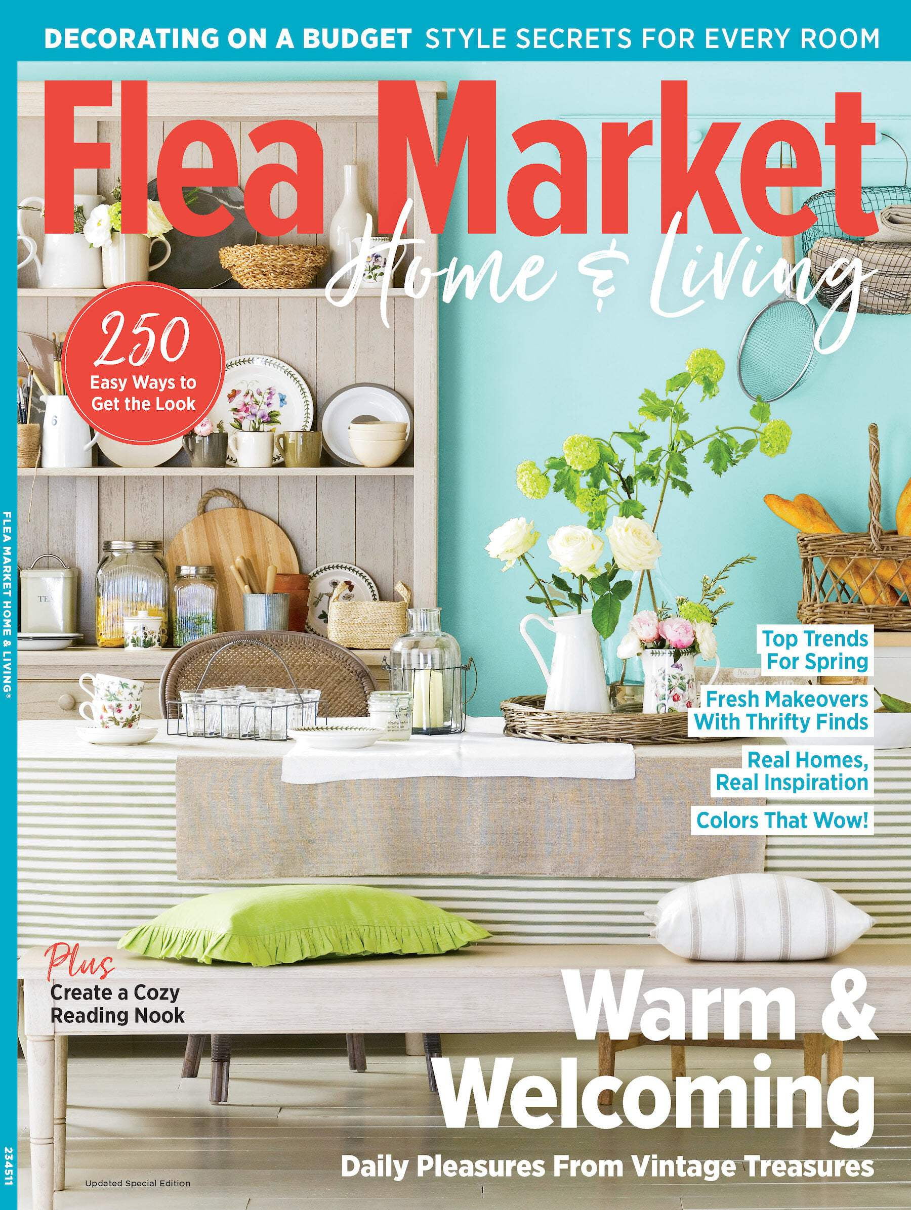 Flea Market Home Living - 250 Easy Ways To Get The Look: Spring Trends ...