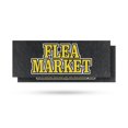 thumbnail image 1 of Flea Market Vinyl Decal 2 Pack of 12 Inch x 5 Inch Weatherproof Heavy-Duty Adhesive Backing | Local Vendors, Great Bargains, Event Promotions | Made in USA, 1 of 6