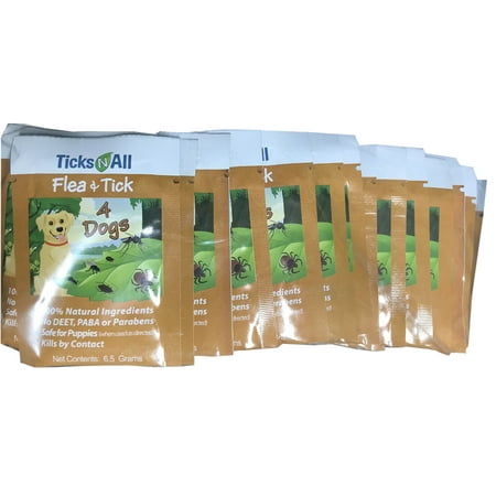 Flea & Tick 4 Dogs Wipes