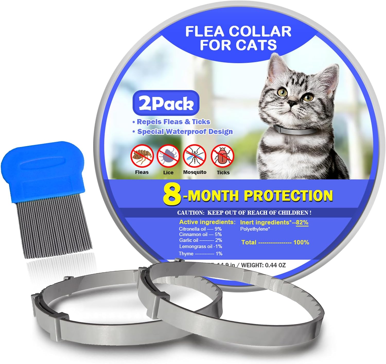 Flea collars for cats at walmart hotsell