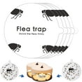 thumbnail image 1 of Flea Trap Refill Discs Replacement Glue Boards, 7" Sticky Pads Fits Most Models Flea Bed Bug Traps for Inside Your Home Natural Flea Light Trap Sticky Pads for Flea Detection(5PC), 1 of 10