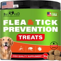 Flea and Tick Prevention Chewable Pills for Dogs