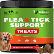 Flea & Tick Support Chewables for Dogs – Natural Daily Bites for Comfort & Wellness