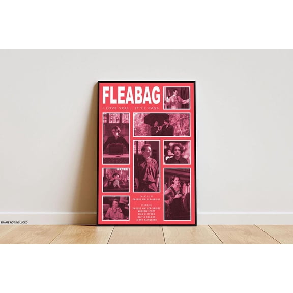 Fleabag Aesthetic Movie Poster Print, Unframed Paper Poster 8x10in
