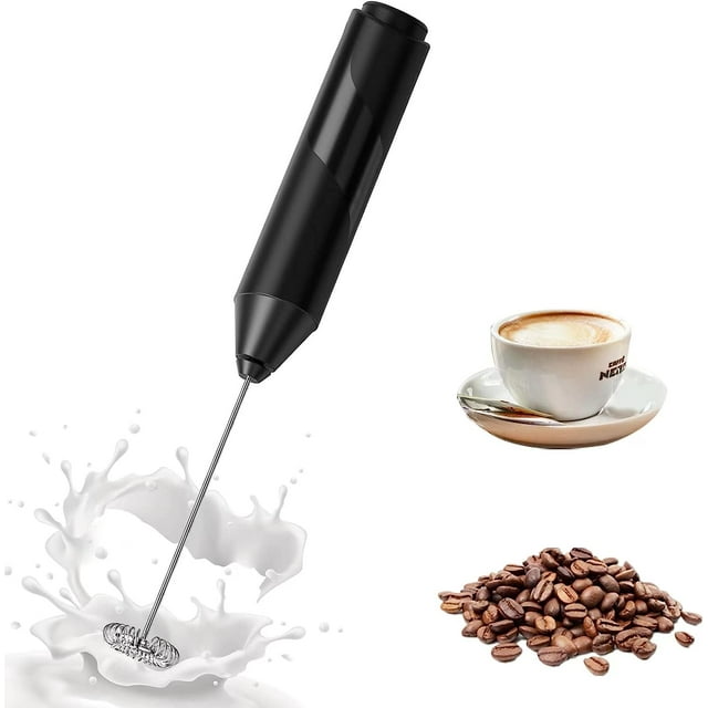 Fleaks Funly Frother Handheld, Milk Frother for Coffee, Battery