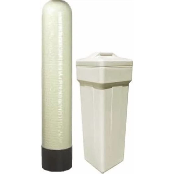 Fleck 5600 Mechanical Metered Upgraded 10% High Quality Resin 48k 48,000 grains Whole Home Metered On Demand Water Softener Ships loaded ALMOND