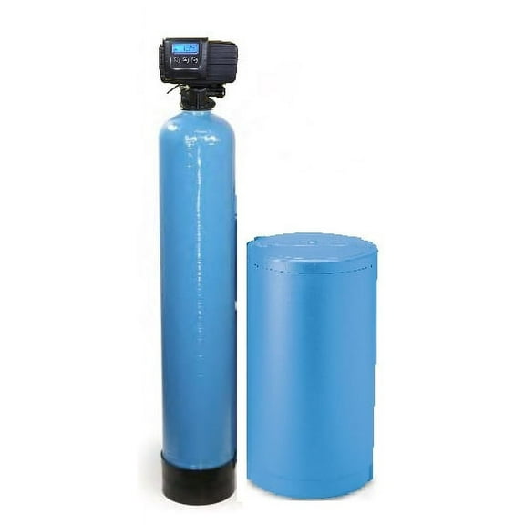 Fleck 5600 SXT 80,000 Grains Digital Metered On Demand Whole House Ultra Efficient Water Softener