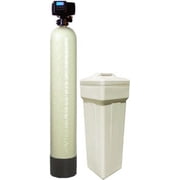 Fleck 5600 SXT Water Softener Ships Loaded With Resin In Tank For Easy Installation 64,000 Grains, Almond