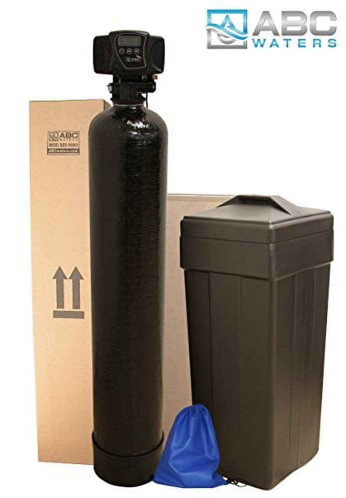 Fleck 5600sxt 32,000 WATER SOFTENER with 10% High Capacity Resin 3/4" Bypass