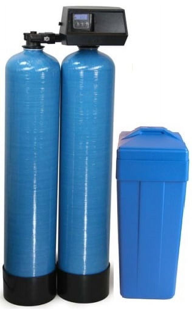 Portable RV Water Softener 16,000 Grains and Filtration System Bundle,  Filter and Soften Hard Water For RV Trailers Vans