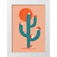 thumbnail image 1 of Fleck, Jay 14x18 White Modern Wood Framed Museum Art Print Titled - Prickly, 1 of 4