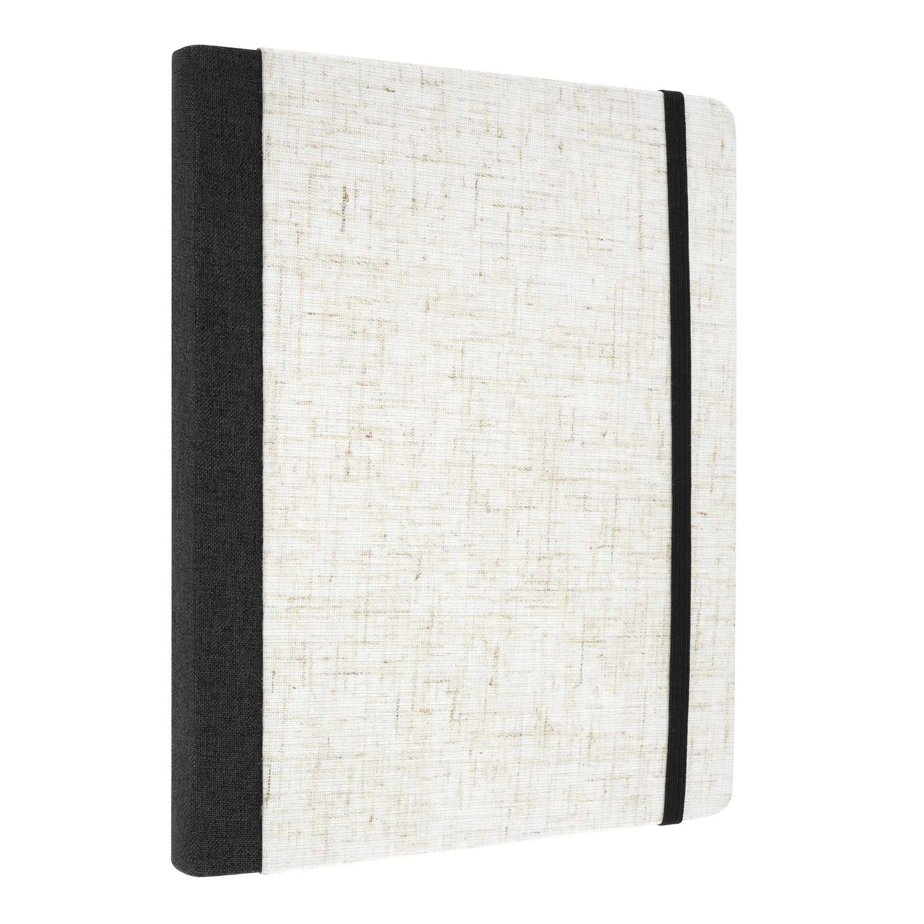 White Journal Rip Flecked White Linen Journal by Artist's Loft - 6