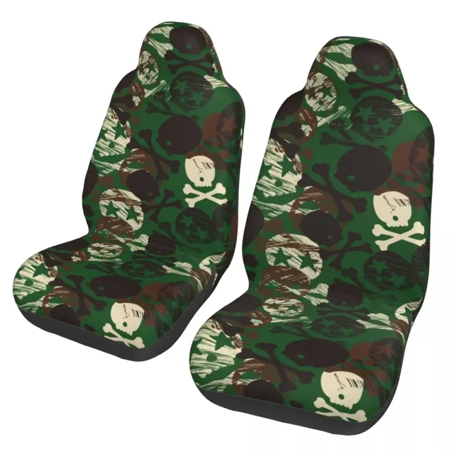 Flecktarn Camouflage Universal Car Seat Cover Four Seasons Women Camo