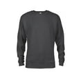 thumbnail image 1 of Fleece Adult Unisex Heavyweight Fleece Crew Pullover, Charcoal Heather - Large, 1 of 1