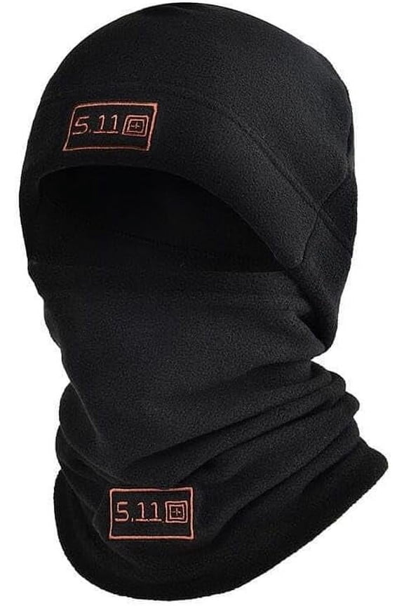 Fleece Balaclava Face Mask, 5.11 Logo, Thermal Windproof, for Winter Sports