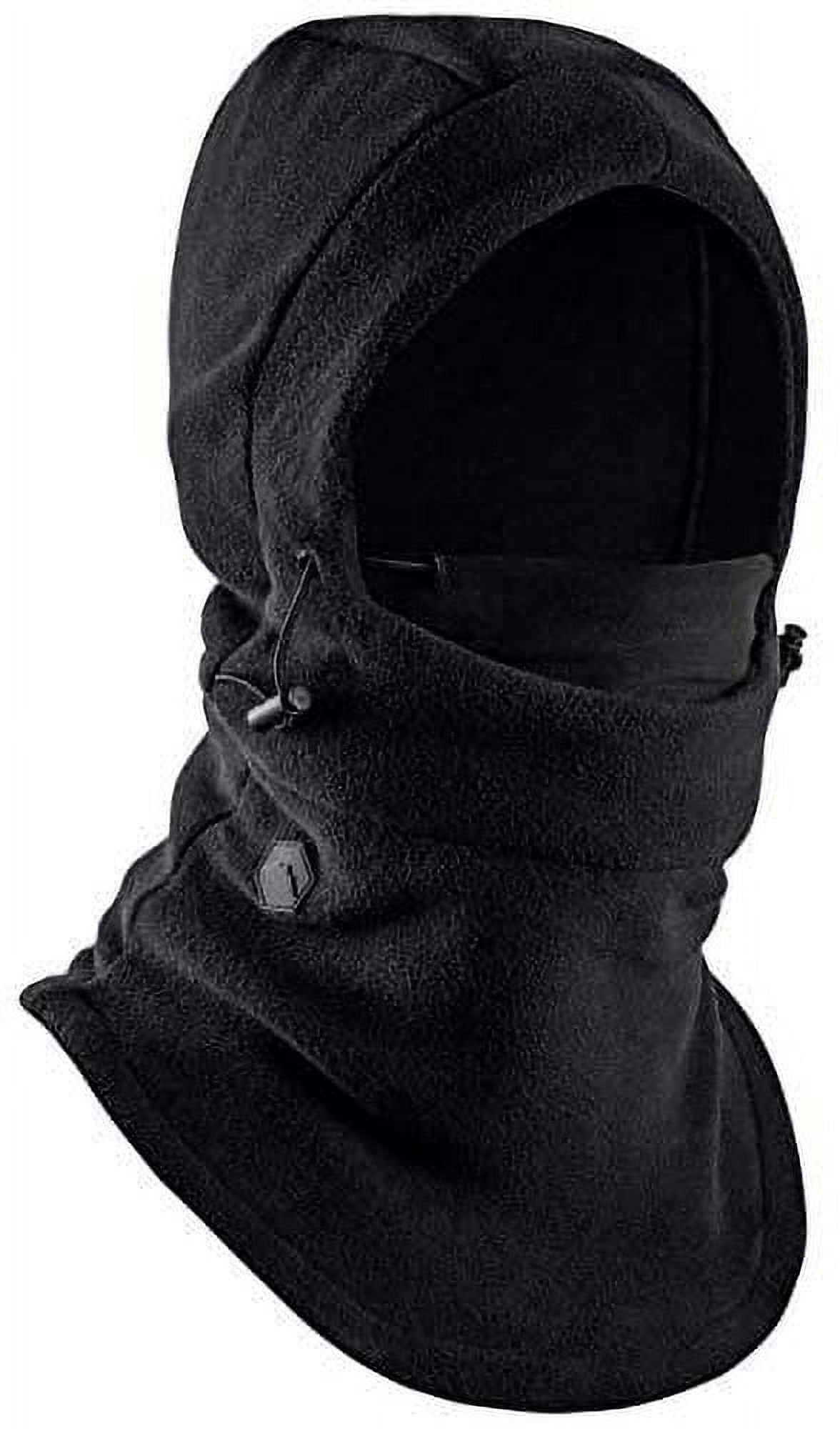帽子 COMFORTABLE REASON \"Fleece Balaclava\" Fleece Balaclava Ski Mask with Nose Wire, 2-Pack Winter Full