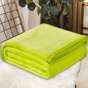 Fleece Bed Blanket King Size Super Soft Fuzzy Plush Warm Cozy Fluffy Microfiber Couch Throw Velvet Double Reversible Luxurious Blankets 70x100cm