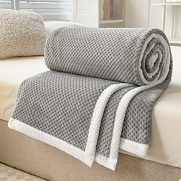 Fleece Blanket Cotton, Blanket Blanket *1 (Multi-color-70*100cm)