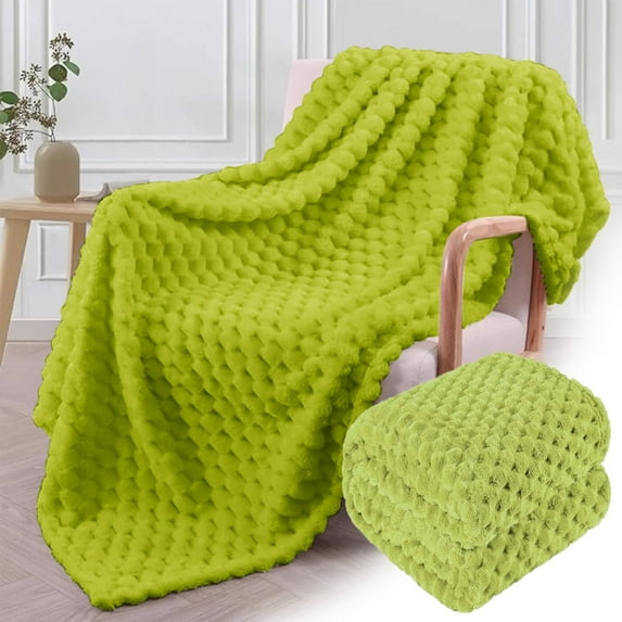 Fleece Blanket Cotton, Blanket Blanket *1 (Multi-color-One Size)