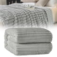 thumbnail image 1 of Fleece Blanket Cozy Throw Blanket for Couch Lightweight Cozy Soft Queen Throw Blankets for Sofa Bed Living Room, 1 of 9