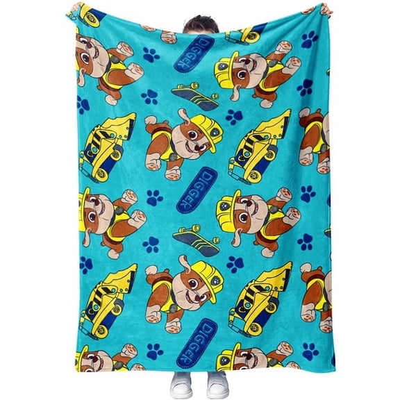 Fleece Blanket Digging Plush Blankets for Toddler Kids Boys