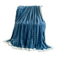thumbnail image 1 of Fleece Blanket, Double-Sided Velvet Blanket, Soft Warm Cozy All-Season Blanket for Home and Travel, Lightweight Durable Reversible Blanket with Solid Colors and Easy Care, 1 of 6