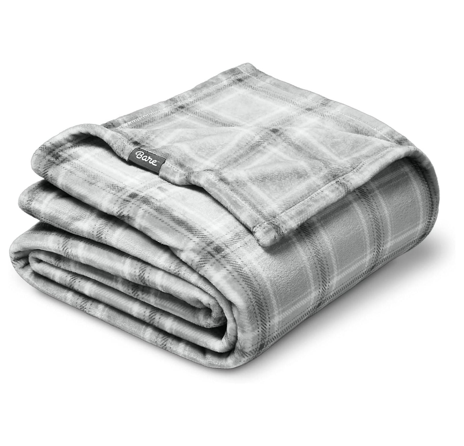 Fleece Blanket - Full/Queen - Tartan Plaid - Lightweight Throw for Bed ...