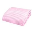 thumbnail image 1 of Fleece Blanket, Hwkond Flannel Blanket Soft Warm Cozy Bed Blanket Plush Sofa Throw Blanket,Pink,100x150cm, 1 of 4