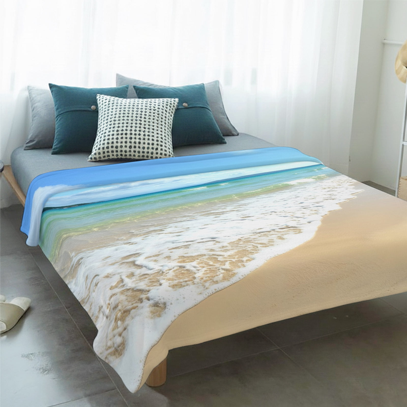 Fleece-Blanket-Nautical-Ocean-