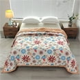 thumbnail image 1 of Fleece Blanket Plastic, Blanket 1*(100*150) Air-Conditioned Quilt (Multi-color-One Size), 1 of 6