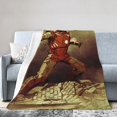 thumbnail image 1 of Fleece Blankets Iron Man Throw Blanket Super Soft Cozy Blankets Lightweight Blanket For Couch Boys Teen Car Bedroom Decor 50"X60", 1 of 4