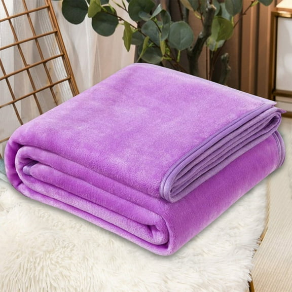 Fleece Blankets Single Blanket For Bed, Size Fleece Throw Blanket, Warm Blankets For Winter, Shoulder Knee Cozy Blanket, Blankets Size