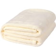 thumbnail image 1 of Fleece Blankets, Super Soft Flannel Fuzzy Blanket for Couch, Luxury Cozy Lightweight Microfiber Dog Blanket-Throw Size,Ivory White, 1 of 6