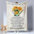 thumbnail image 1 of Fleece Blankets and Throws,to My Daughter in Law Soft Warm Fleece Throw Blanket,All-Season Blanket for Bedroom Couch Sofa Or Adults Kids 80"X60", 1 of 6