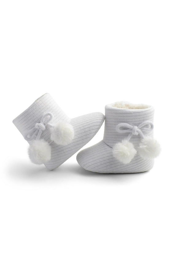 Fleece Booties, Warm Cozy Slippers, Stay On Sock Shoes, Easy to Put on,cute Gifts