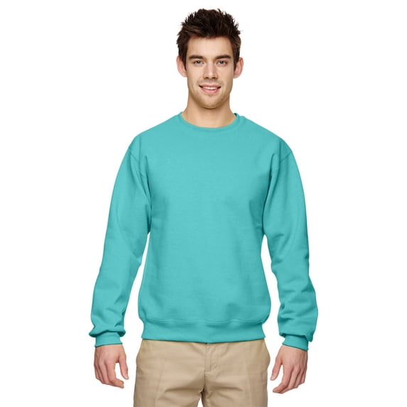 Fleece Crewneck Sweatshirt - 562 - Medium - Blue