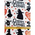 thumbnail image 1 of Fleece DISNEY'S ALICE IN WONDERLAND "CURIOUSER & CURIOUSER" Fabric/58"wide/ SOLD BY THE CONTINUOUS YARD, 1 of 1