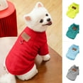 thumbnail image 1 of Fleece Dog Coat with D Ring Attachment Soft Pullover Pet Jacket Lightweight Comfortable Outerwear for Small Medium Dogs, 1 of 8
