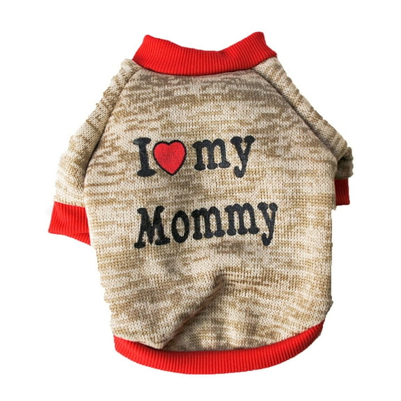 Dog Sweater - Soft Cloth Material, Adjustable Size & Festive Design, for Small to Medium Dogs in Cold Weather