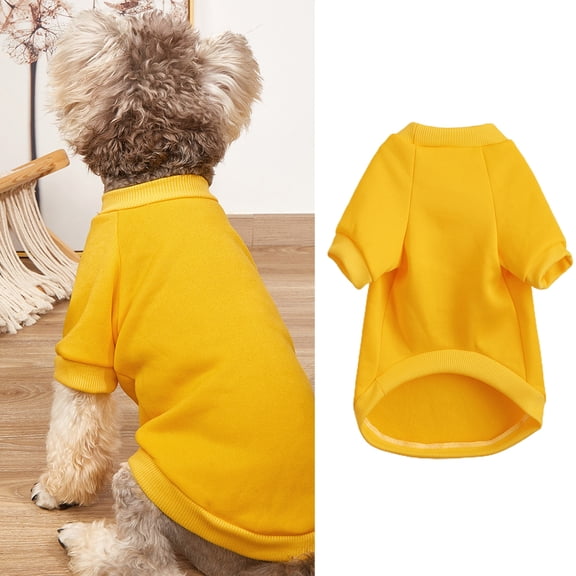 Fleece Dog Sweater Stretchy Vest Pullover Dog Jacket Coats with Reflective Stripe Dog Clothes Sweaters for Small Medium Dogs