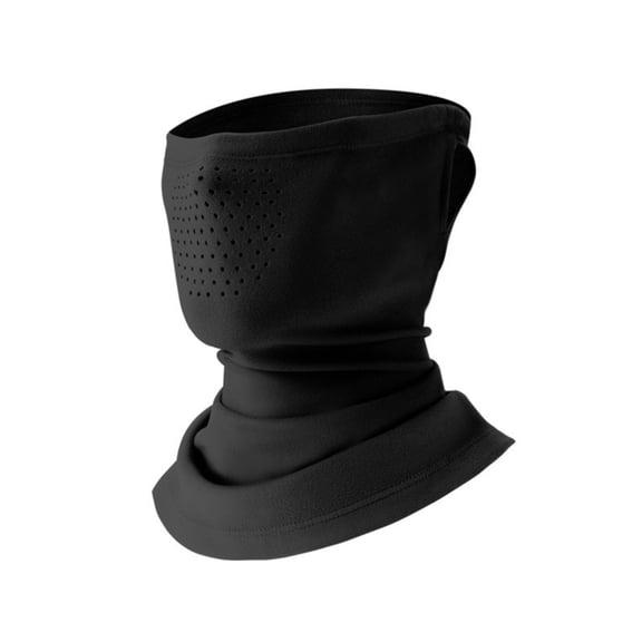 Fleece Ear Band Face Mask Neck Gaiter Headwear For Cold Weather Cycling And Outdoor Sports Thermals Lining Breathable