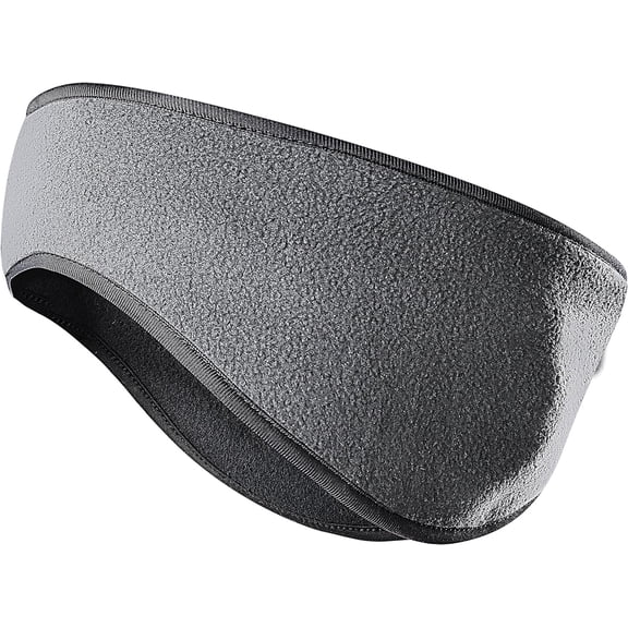 Fleece Ear Warmers Headband for Men Women - Winter Headband Ear Muffs Ear Covers for Cold Weather Running Cycling Ski