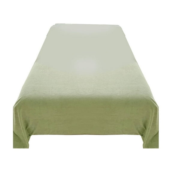 Fleece Flat Sheets Queen Size, Flannel Like Soft, Fuzzy Warm Plush Sheets, Velvet Polar Microfleece Bedding for Winter, 63x90.5 inches