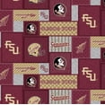 thumbnail image 1 of Fleece Florida State University Seminoles College Fleece Fabric Print by the yard (fsu1177), 1 of 1