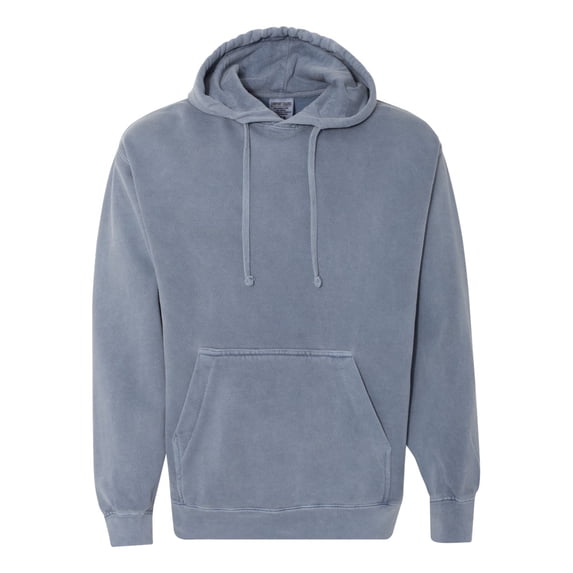 Fleece Garment Dyed Hooded Pullover Sweatshirt