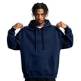 thumbnail image 1 of Fleece Hoodie Men Oversized Fall Sweatshirt Winter Cozy Tall Hooded Collar Drawstring Pullover With Pockets, 1 of 7