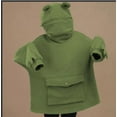 thumbnail image 1 of Fleece Hoodies Frog Hoodie Winter Warm Thick Loose Oversized Sweatshirt Outwear Hooded, 1 of 4