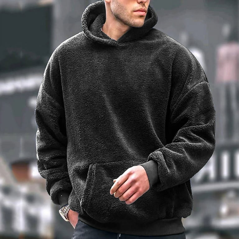 Black Hoodie 5x Hoodies Mens Fleece Hoodies For Men S-5XL Big And