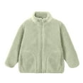 thumbnail image 1 of Fleece Jacket Boys Winter Coat Long Sleeve Zip Up Outerwear Baby Girl Clothes Winter 14-15 Years, 1 of 2